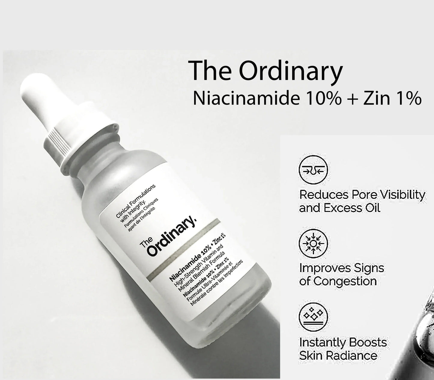 The Ordinary Niacinamide 10% + Zinc 1% - 30 ml