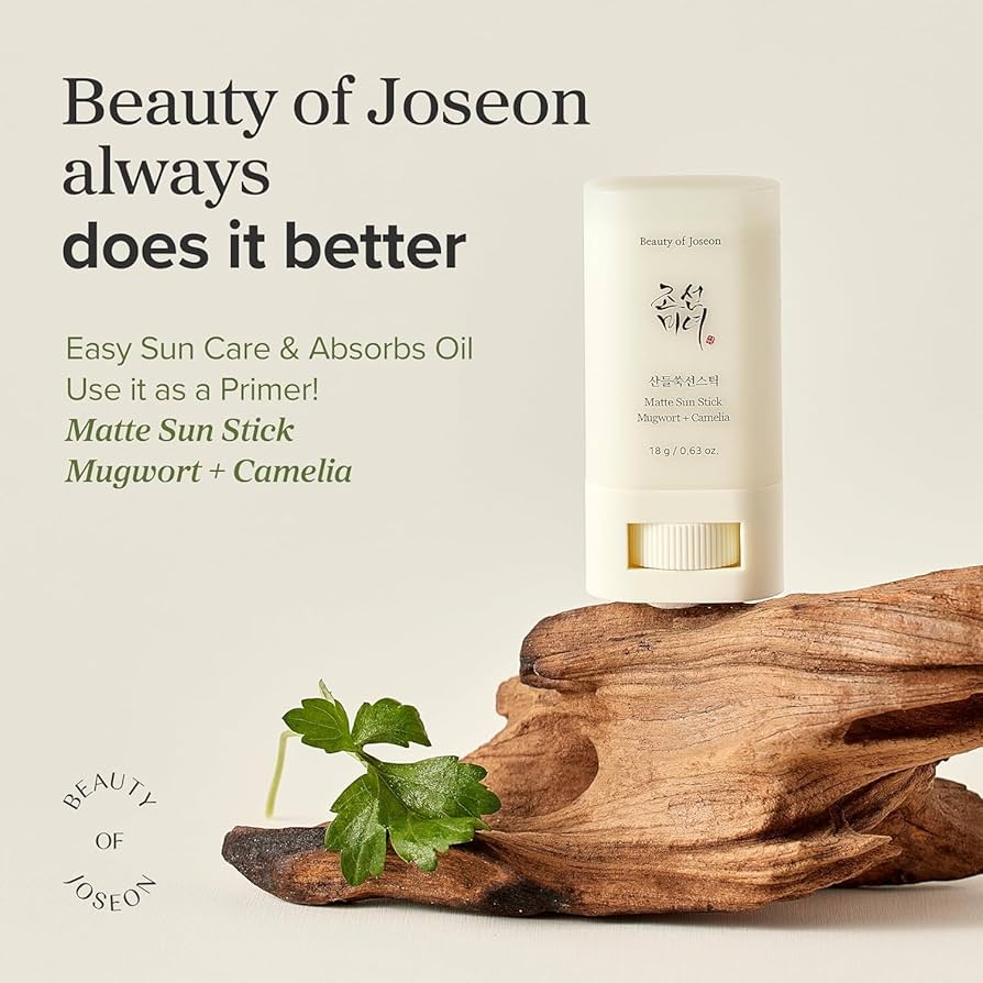 beauty of joseon matte sun stick mugwort + camelia 18g