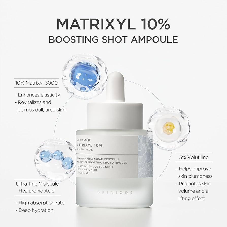 Skin1004 Madagascar Centella Matrixyle 10% Boosting Shot Ampoule 30ml