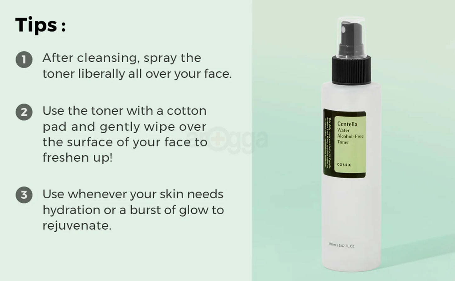 COSRX Centella Water Alcohol-Free Toner