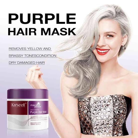 Karseell Purple Hair Mask - 500ml