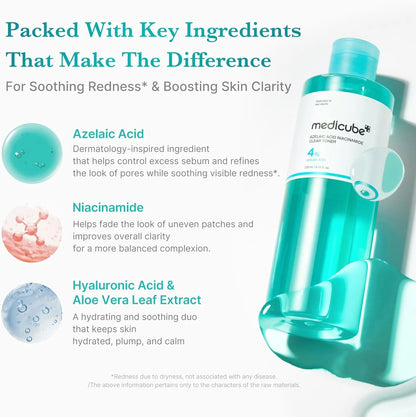 Medicube Azelaic Acid 4% Toner with Niacinamide
