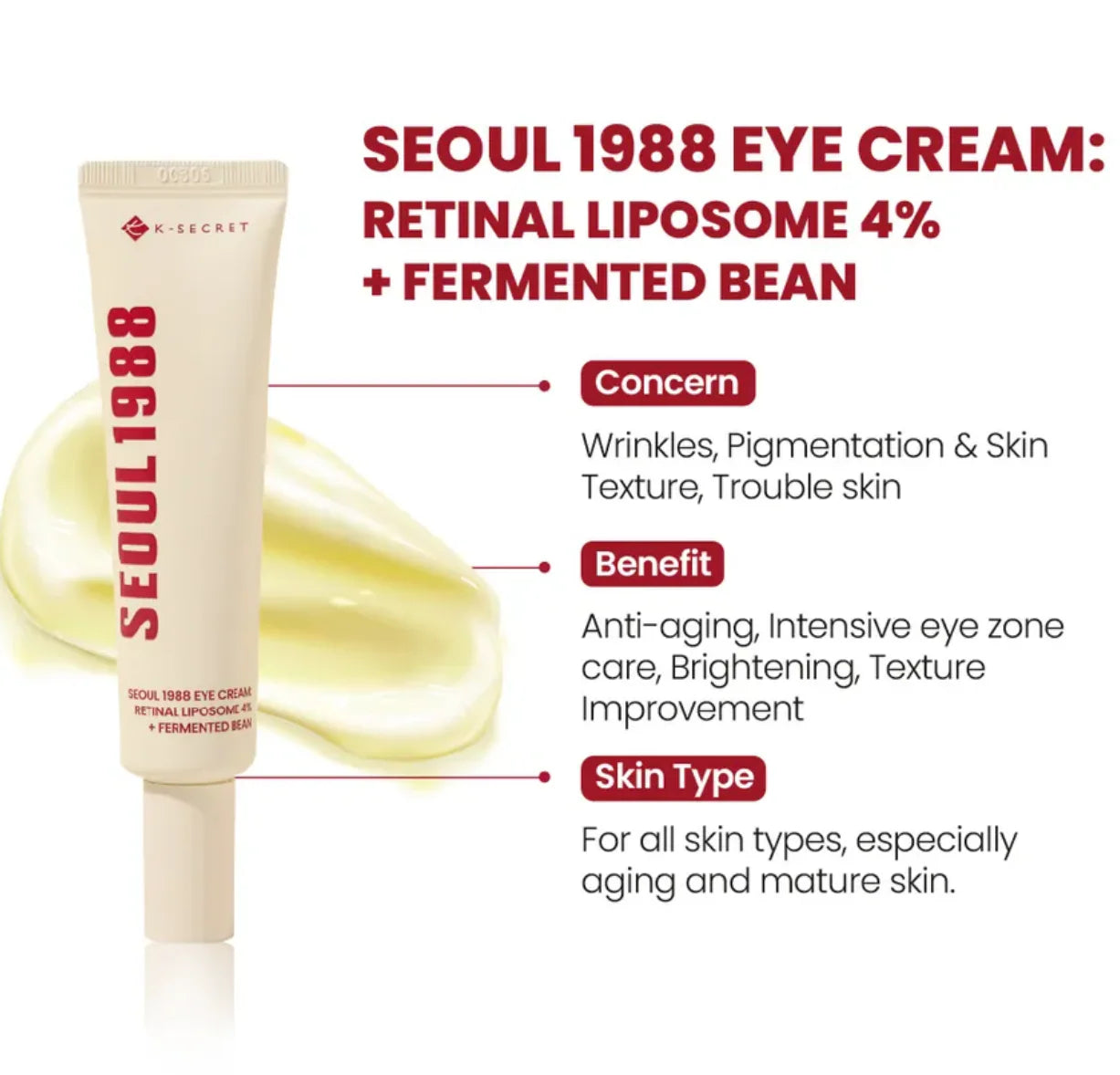 K-SECRET SEOUL 1988 Eye Cream