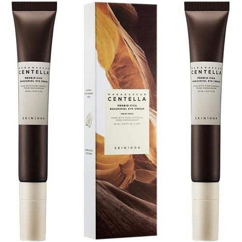 SKIN1004 Madagascar Centella Bakuchiol Eye Cream Twin Pack Set (eye/cr/2x20ml)