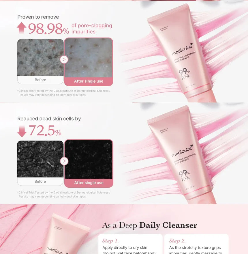 Medicube Pdrn Pink Niacinamide Whip Cleanser