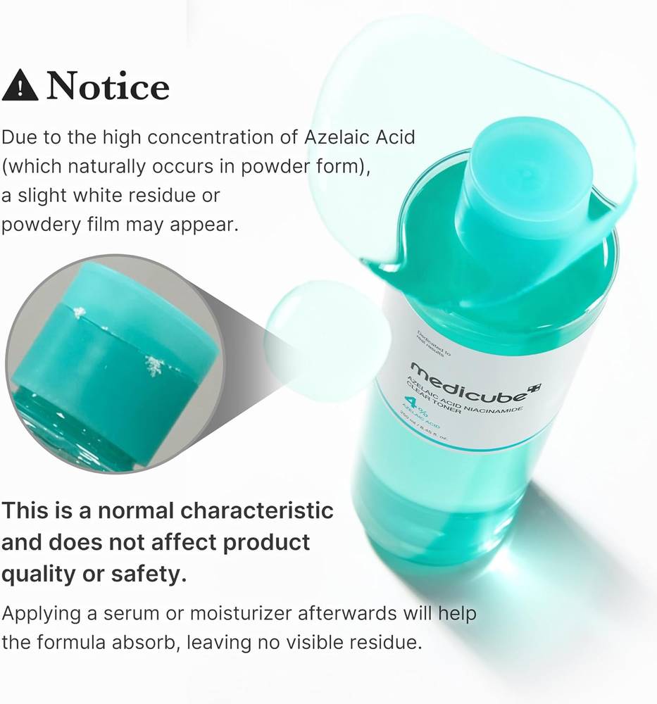 Medicube Azelaic Acid 4% Toner with Niacinamide