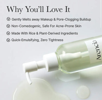 Arencia - Pore Melt Mochi Cleansing Oil 200ml