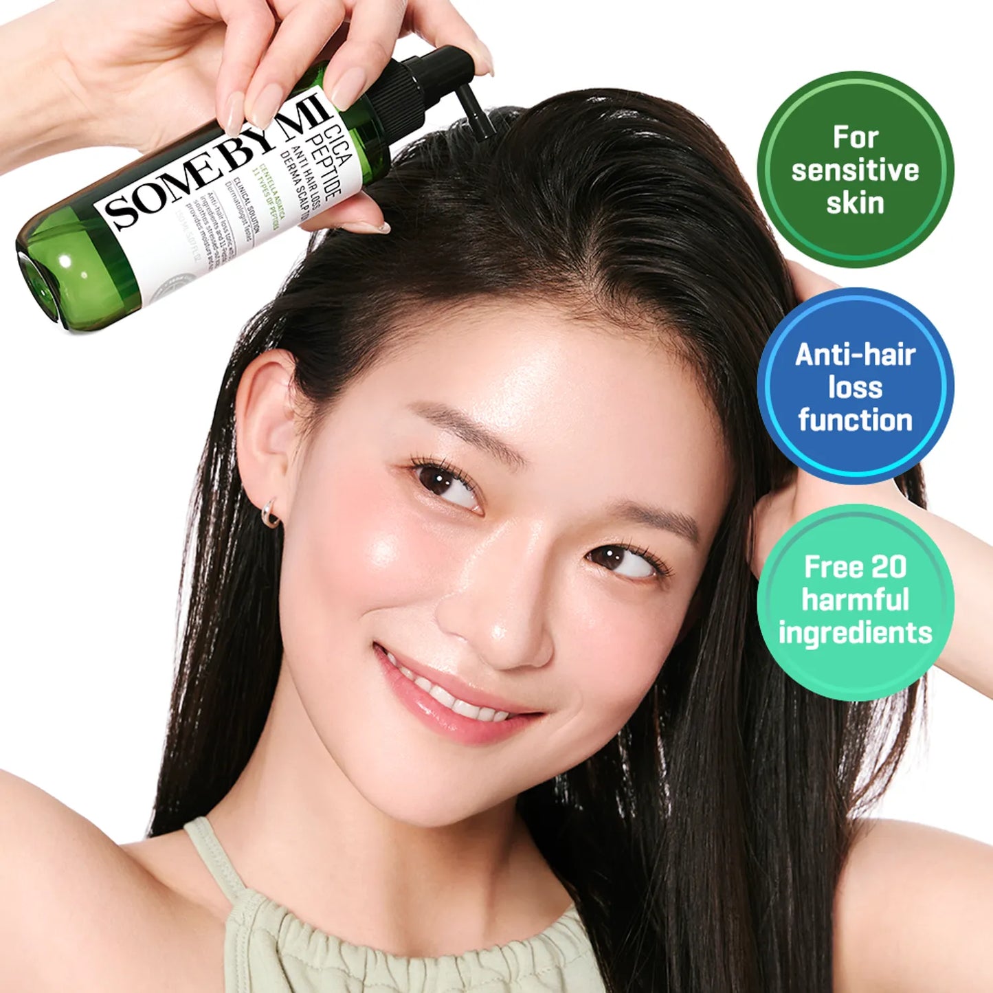 SOME BY MI - Cica Peptide Anti Hair Loss Derma Scalp TONIC 150ml