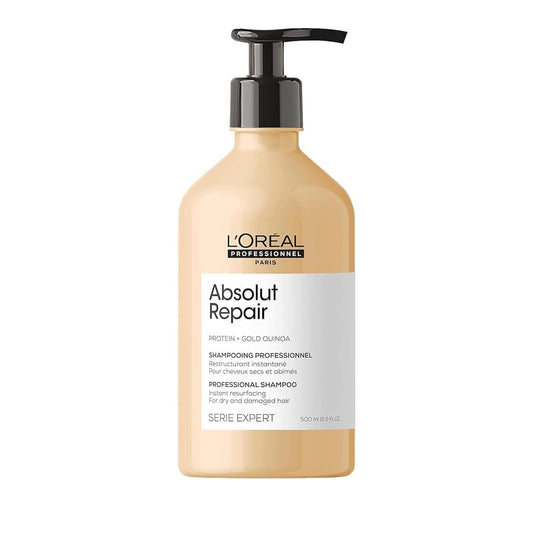 L’Oréal Professionnel – Absolut Repair Protein + Gold Quinoa Shampoo (300 ml)