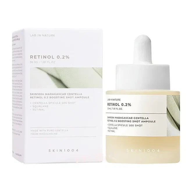 Skin1004 Madagascar Centella Retinol 0.2 Boosting Shot Ampoule 30ml