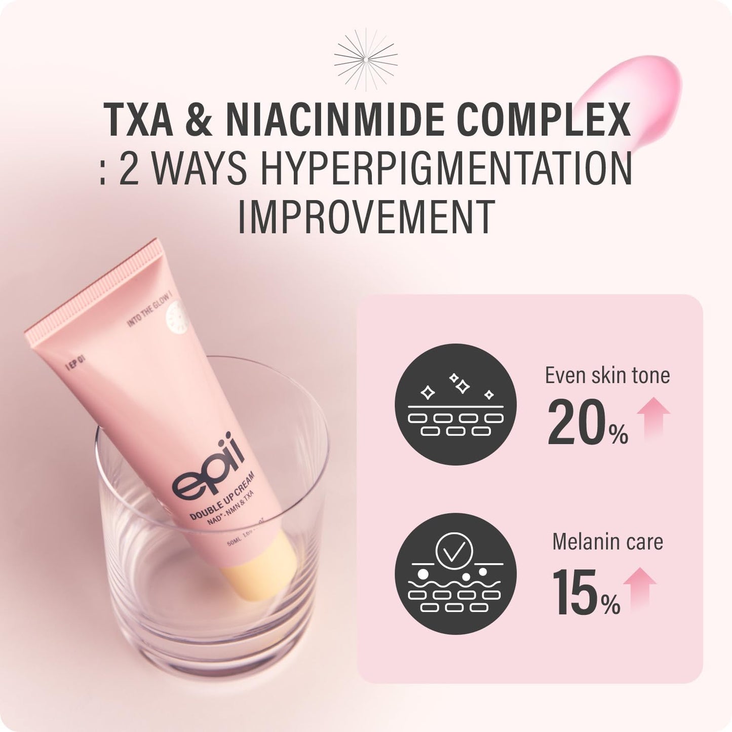Epii - Double Up Cream NAD+ NMN & TXA 50ml