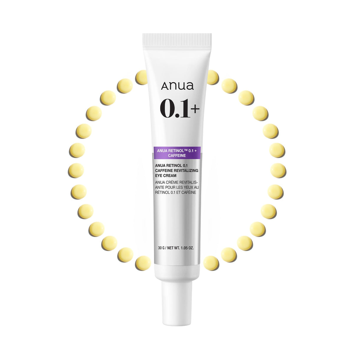 Anua Retinol 0.1 Caffeine Revitalizing Eye Cream 30ml
