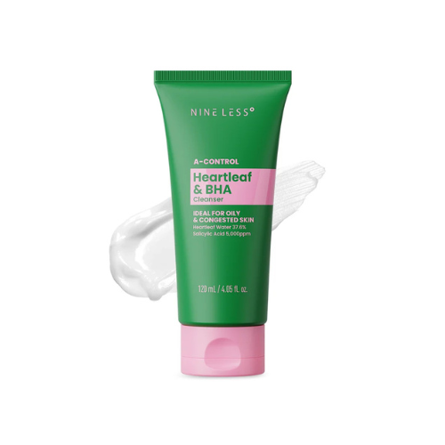 NINELESS A-Control Heartleaf & BHA Foam Cleanser 120ml