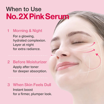 Numbuzin Rose PDRN Collagen 2X Plumping Serum 30ml