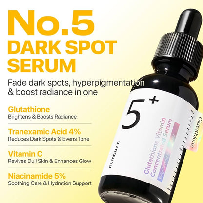 Numbuzin No.5 Vitamin Concentrated Serum (Glutathione & Vitamins)