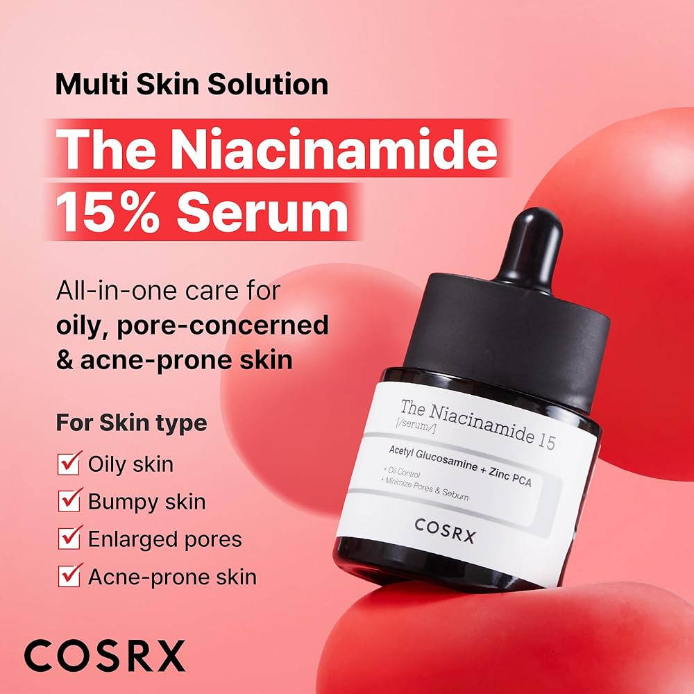 COSRX Niacinamide 15% Serum – Clear Acne-Prone Skin Fast