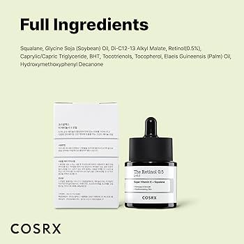 COSRX The Retinol 0.5 Oil 20ml