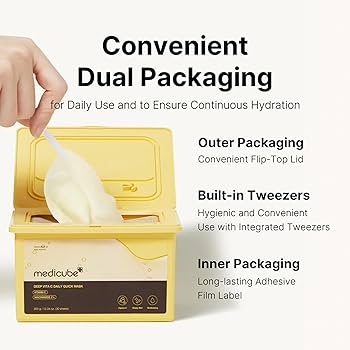 Deep Vita C Daily Quick Mask (30 Sheets) – MEDICUBE