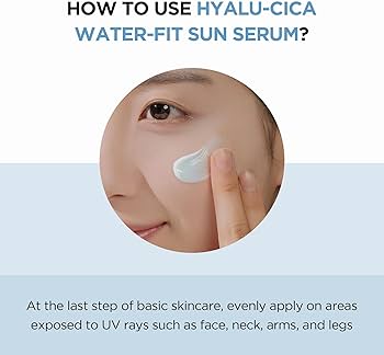 Skin1004 Madagascar Centella Hyalu-Cica Water-Fit Sun Serum (50ml x 2) Twin Pack