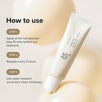 Beauty of joseon relief sun rice probiotics spf 50+ pa++++
