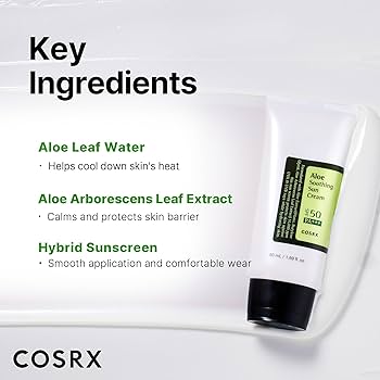 Cosrx Aloe Soothing Sun Cream SPF50 PA+++