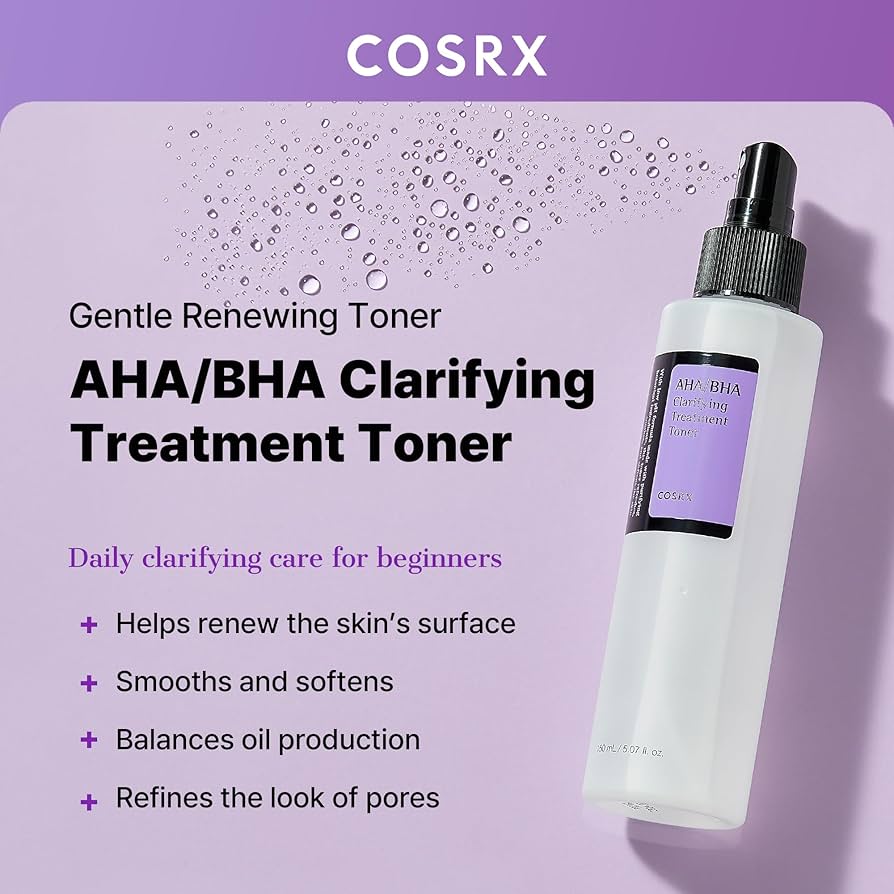 COSRX aha/bha clarifying treatment toner