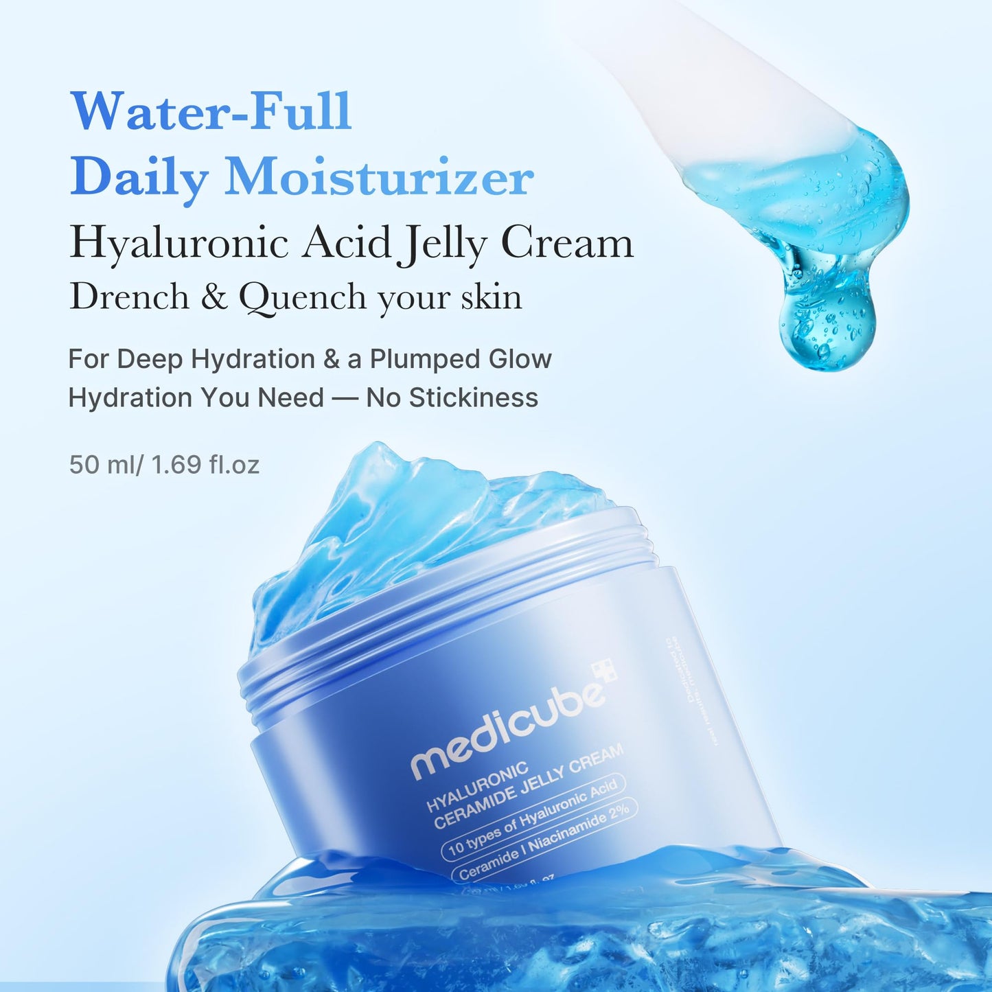 Medicube Hyaluronic Ceramide Jelly Cream 50ml