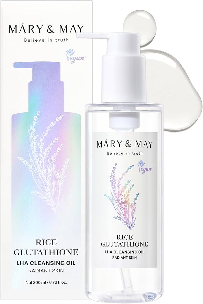 Mary & May Gulatathione LHA cleansing oil and eye cream