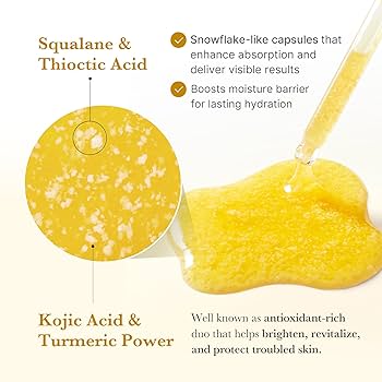 medicube kojic acid turmeric niacinamide serum