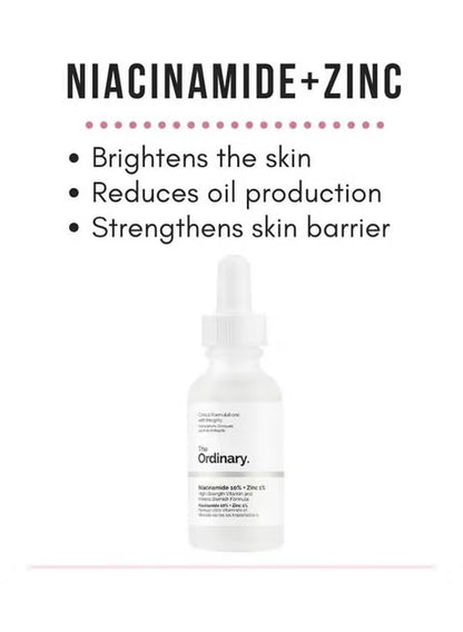 The Ordinary Niacinamide 10% + Zinc 1% - 30 ml