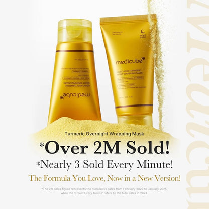 Medicube Kojic Acid Turmeric Toning Cleanser 120g