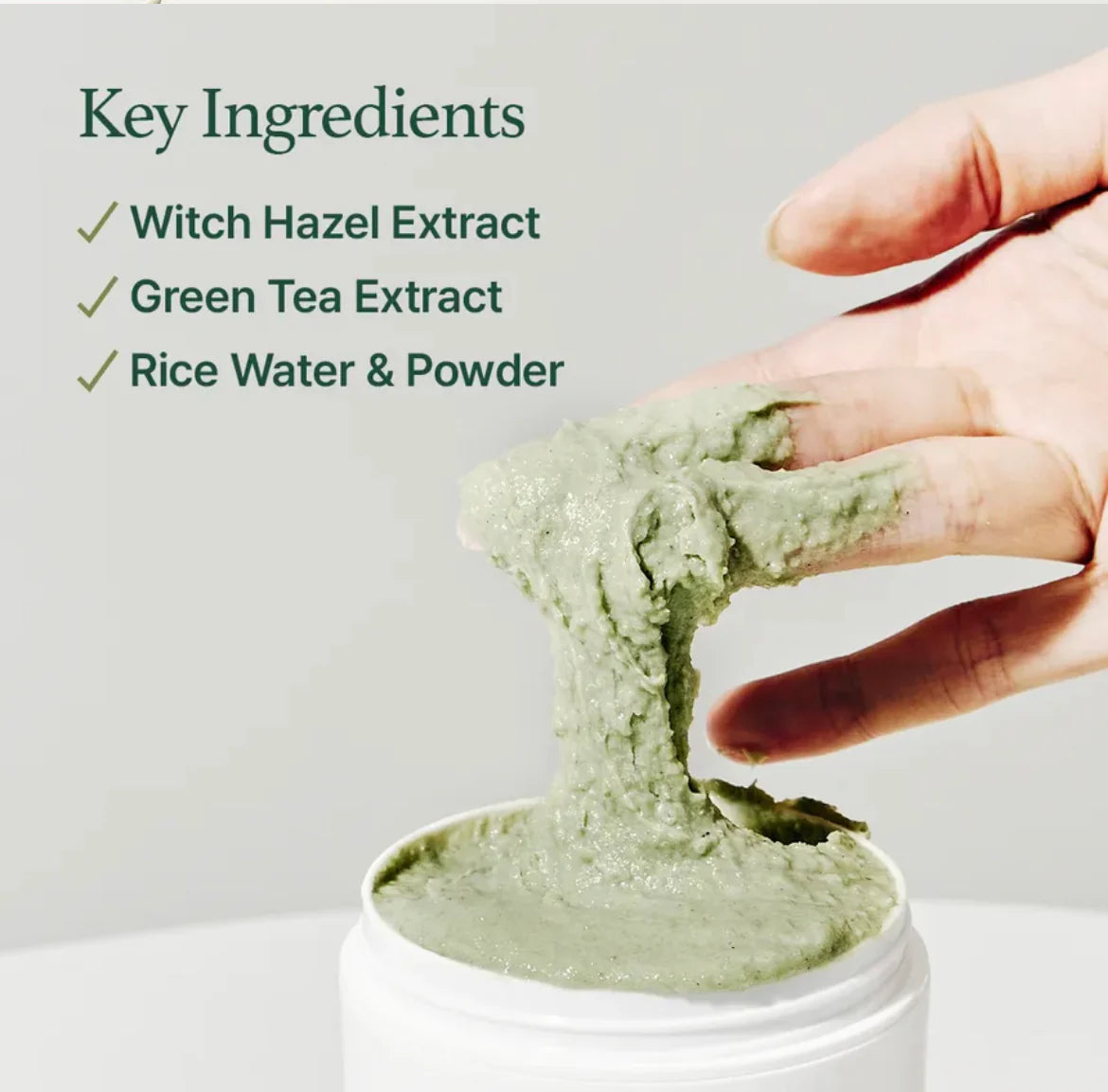 Arencia Fresh Green Rice Mochi Cleanser 120g