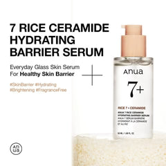 ANUA RICE 7 CERAMIDE HYDRATING BARRIER SERUM