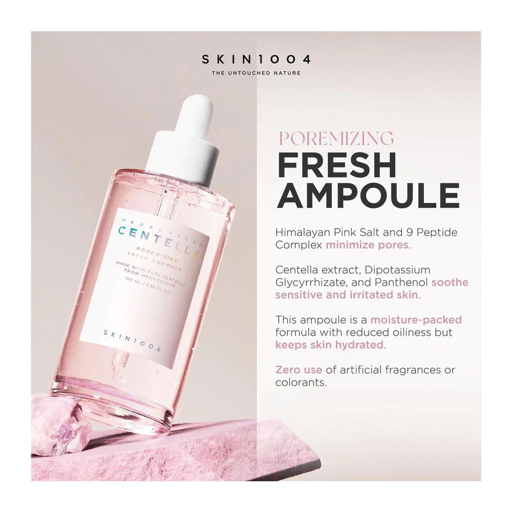 skin1004 madagascar centella poremizing fresh ampoule 100ML