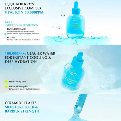 Eqqualberry Blue Blow Hyaltoin Flooding Serum