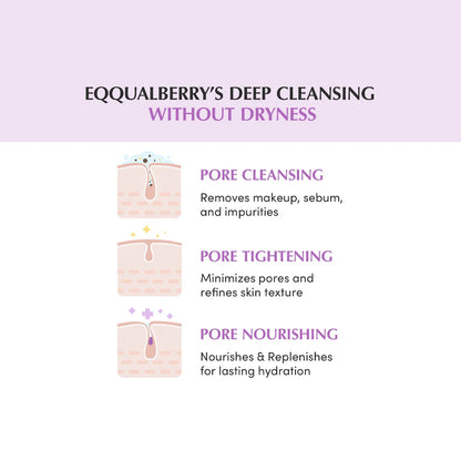 Eqqualberry Purple Rice Pore Smoothing Cleansing Oil 200ml