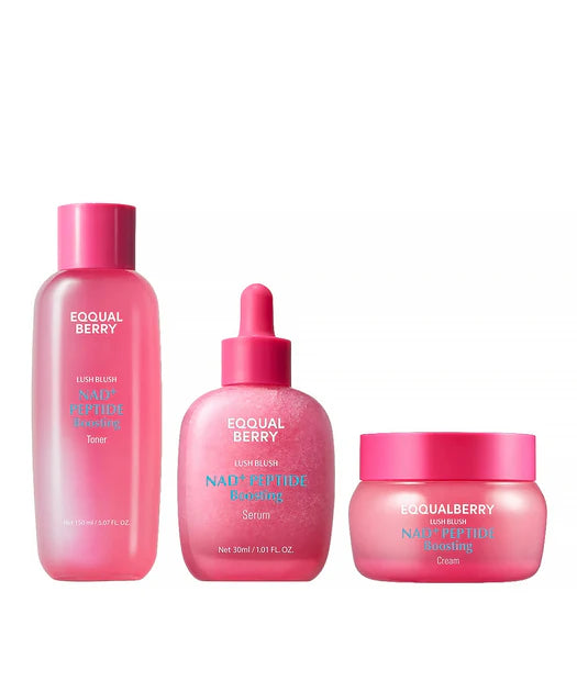 Eqqual Berry Lush Blush NAD+ Peptide Set