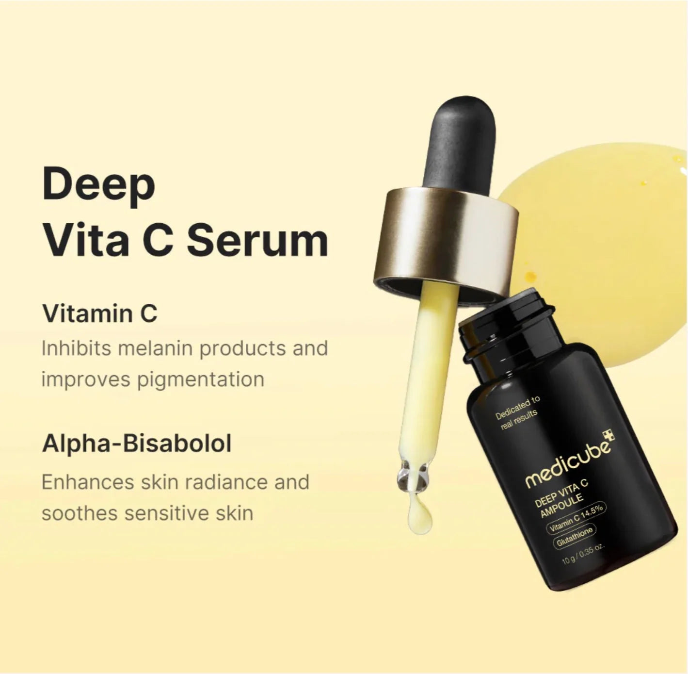 medicube - Deep Vita C Ampoule 2.0 - Vitamin C ampoule - 30g
