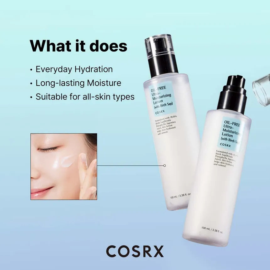 COSRX - OIL-FREE ULTRA-MOISTURIZING LOTION 100ml