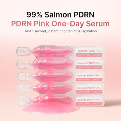 MEDICUBE PDRN Pink One Day Serum – 1 Pack [1.5ml*10pcs]