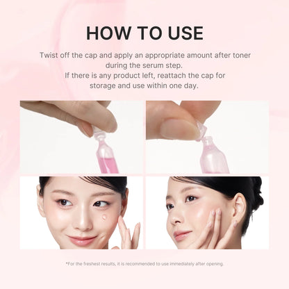 MEDICUBE PDRN Pink One Day Serum – 1 Pack [1.5ml*10pcs]