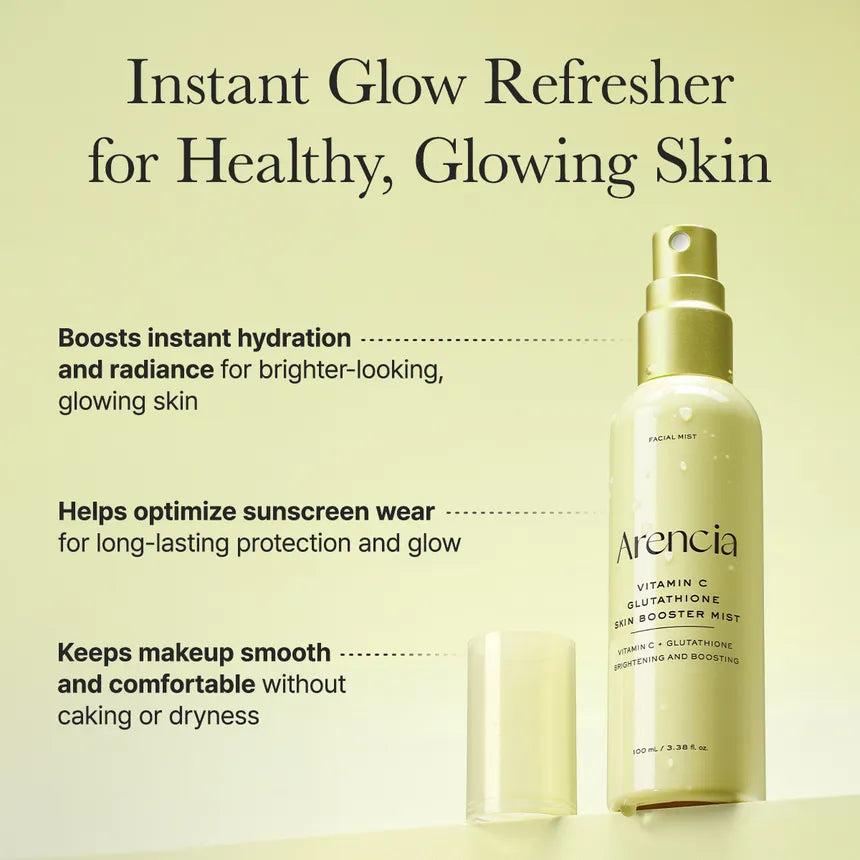 Arencia Vitamin C Glutathione Skin Booster Skin Mist 100ml