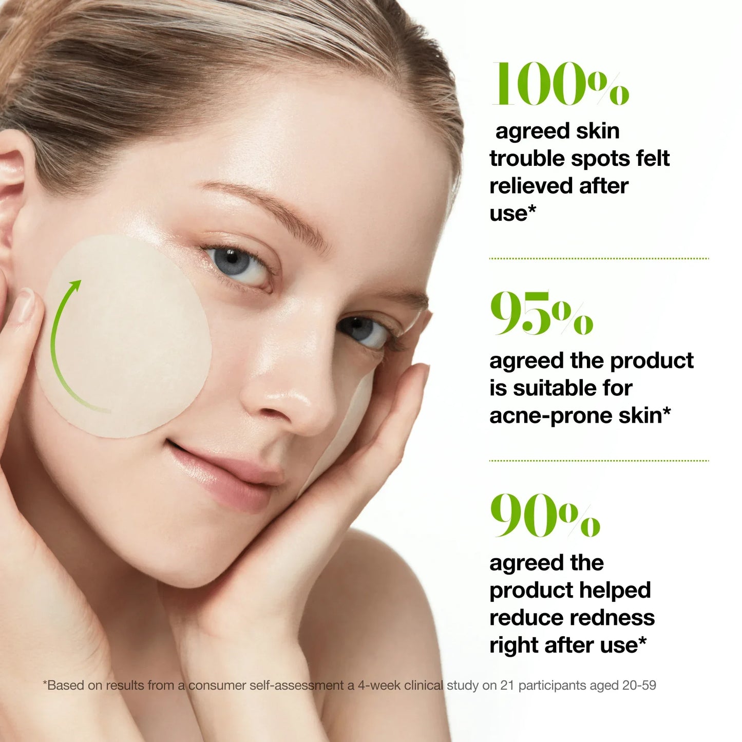 ANUA Azelaic 10 Hyaluron Redness Soothing Pad