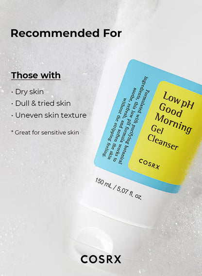 COSRX Low-pH Good Morning Gel Cleanser