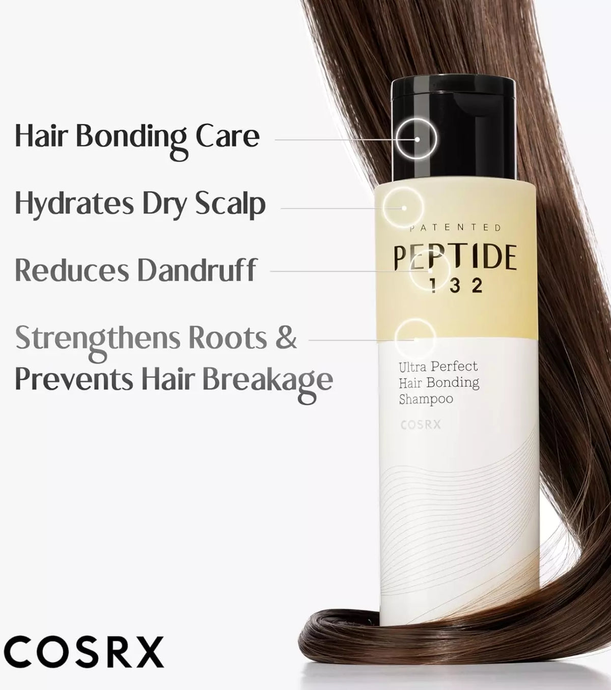 COSRX PEPTIDE-132 Ultra Perfect Hair Bonding Shampoo 200ml
