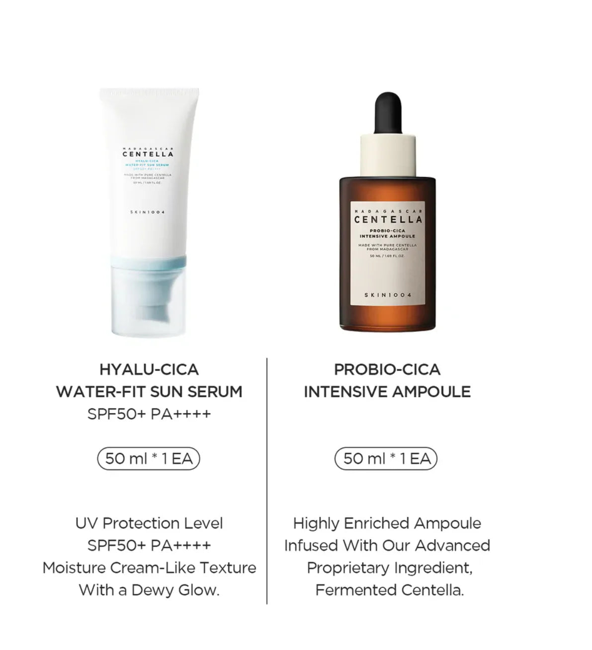 SKIN1004 Madagascar Centella Glow 1004 Duo