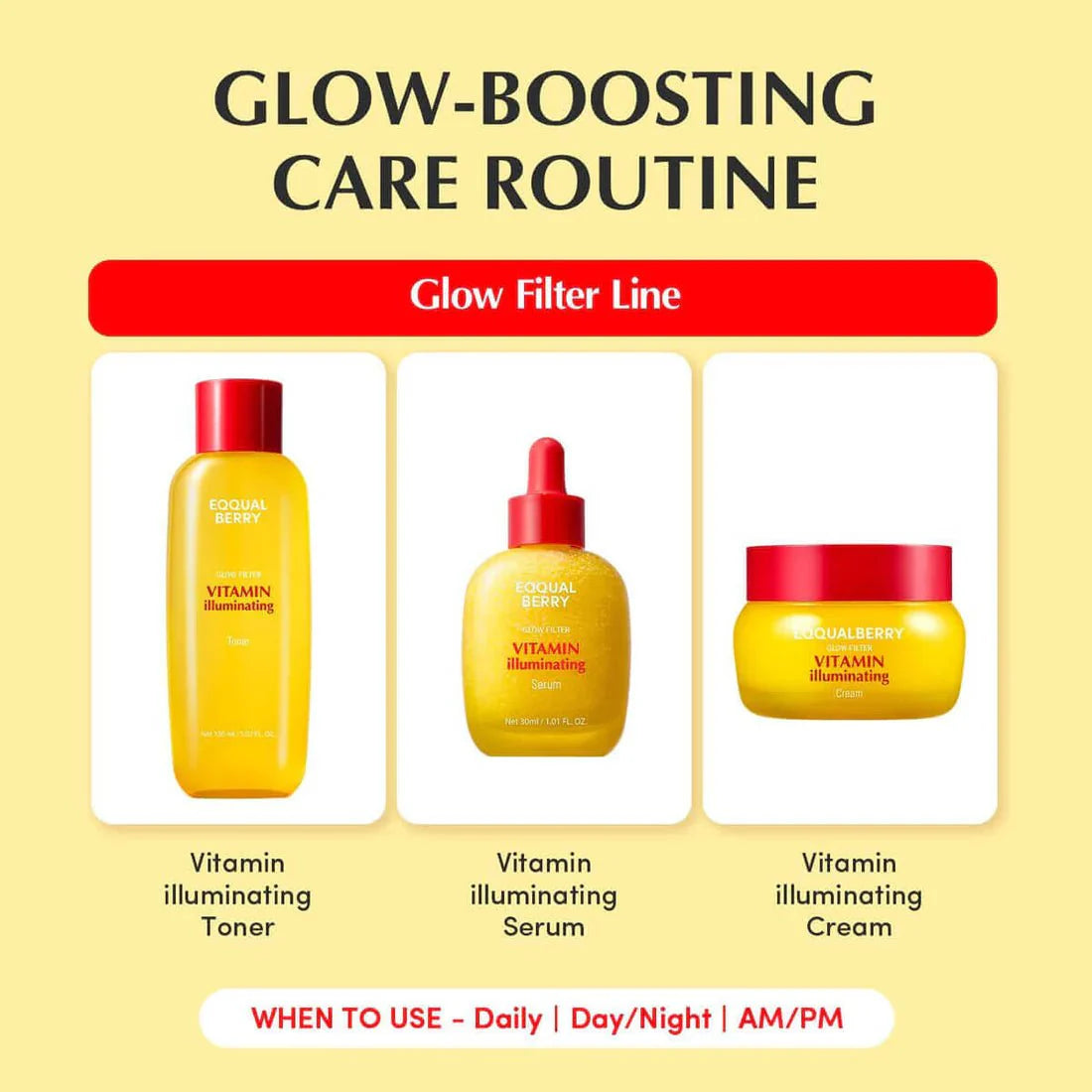 EQQUALBERRY Glow Filter Set