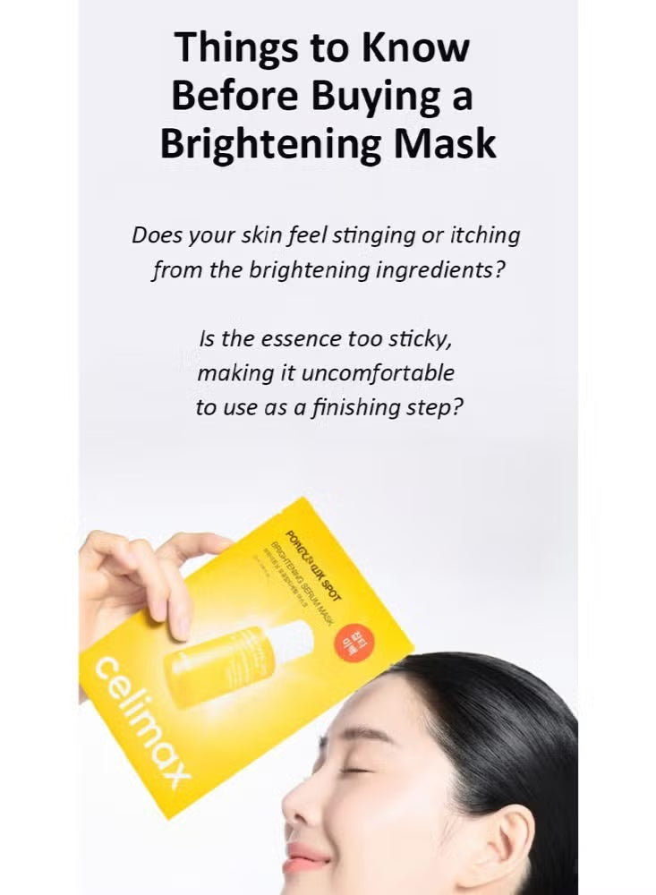 CELIMAX Pore + Dark Spot Brightening Serum Mask 1pc