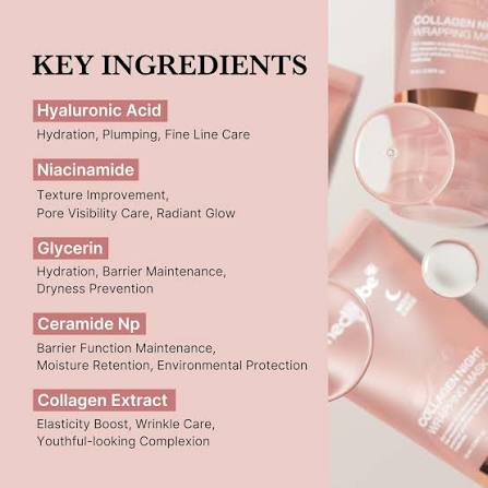 Medicube Collagen NIGHT wrapping mask