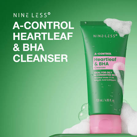 NINELESS A-Control Heartleaf & BHA Foam Cleanser 120ml